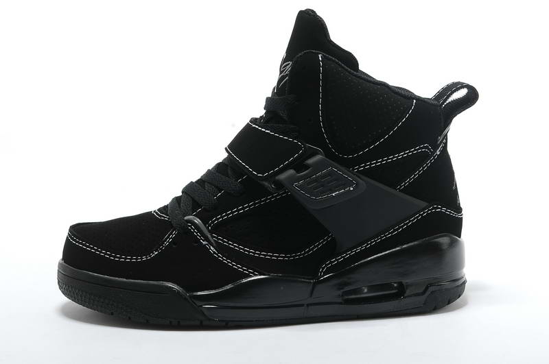 Air Jordan Retro 4.5 Nouvelles Chaussures Femmes Nouveau Tout Noir